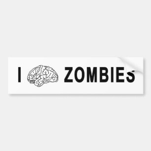 ADESIVO PARA CARRO MIM ZOMBIS [DO CÉREBRO]