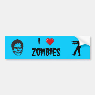 Adesivo Para Carro Mim zombis do coração