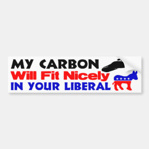 Adesivo Para Carro Minha pegada do carbono