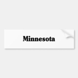 Adesivo Para Carro Minnesota Classic