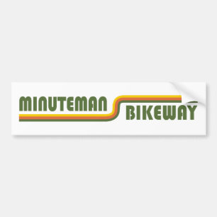 Adesivo Para Carro Minuteman Bikeway Boston Massachusetts