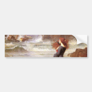 Adesivo Para Carro Miranda - O Tempest de John William Waterhouse