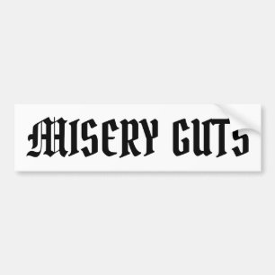 Adesivo Para Carro Misery Guts