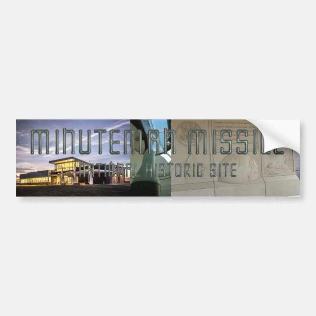 Adesivo Para Carro Míssil ABH Minuteman (Frente)