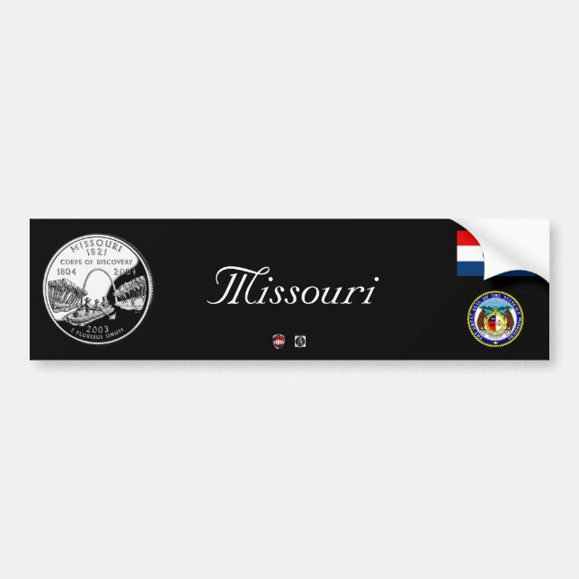 ADESIVO PARA CARRO MISSOURI (Frente)