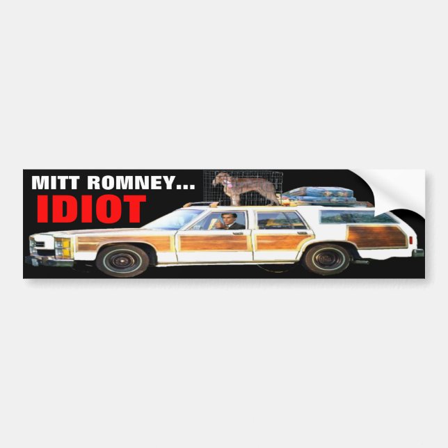 ADESIVO PARA CARRO MITT ROMNEY… AUTOCOLANTE NO VIDRO TRASEIRO DO (Frente)