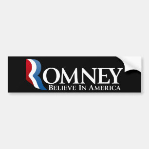 Adesivo Para Carro Mitt Romney para o presidente 2012