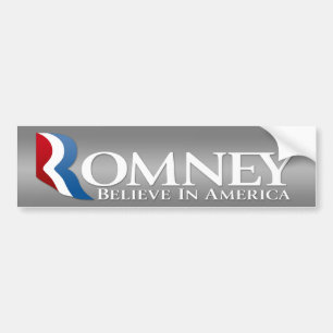 Adesivo Para Carro Mitt Romney para o Presidente 2012