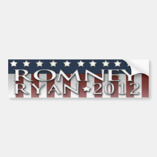 Adesivo Para Carro Mitt Romney Paul Ryan 2012