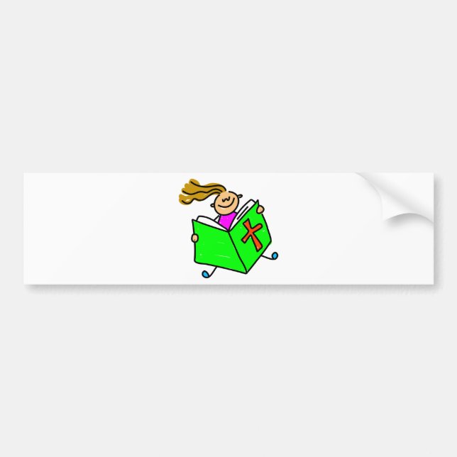 Adesivo Para Carro Miúdo da bíblia (Frente)