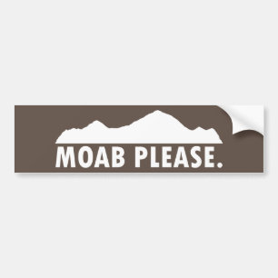 Adesivo Para Carro Moab, por favor