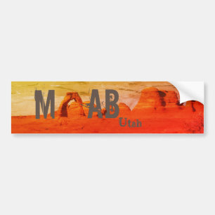 Adesivo Para Carro Moab Utá arqueia o parque nacional