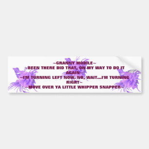 ADESIVO PARA CARRO MÓBIL DA AVÓ
