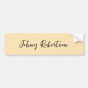 Adesivo Para Carro Mocasiin Peachy Yellow Plain Elegant Professional