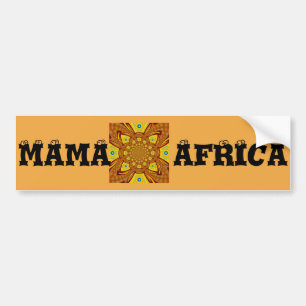 Adesivo Para Carro Modelo de Bombeiros Mama Africa