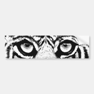 Adesivo Para Carro Modern Wild Tiger