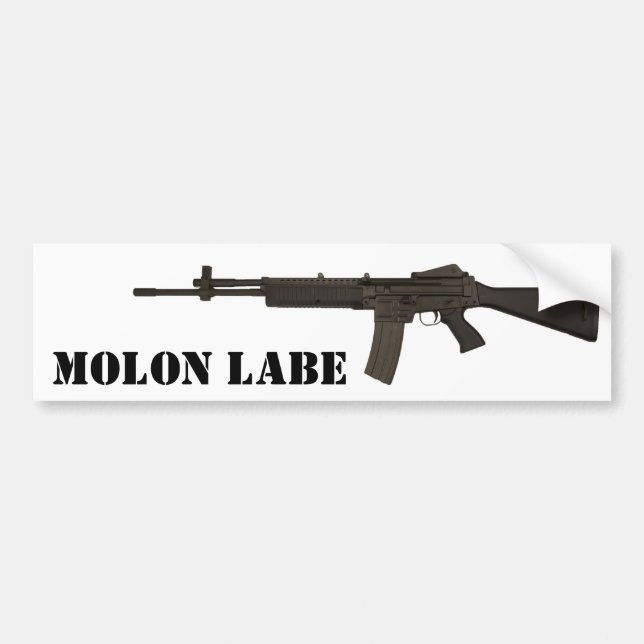Adesivo Para Carro Molon Labe (Frente)