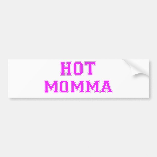 Adesivo Para Carro Momma quente (Frente)