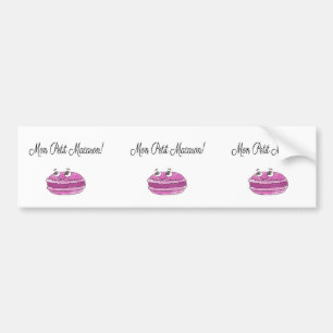 Adesivo Para Carro Mon Petit Macaron