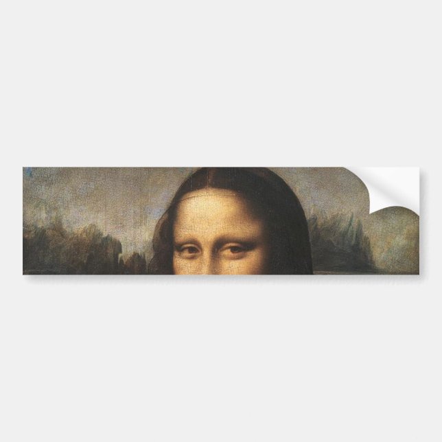 Adesivo Para Carro Mona Lisa (Frente)