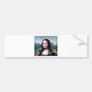 Adesivo Para Carro Mona Lisa por Leonardo da Vinci