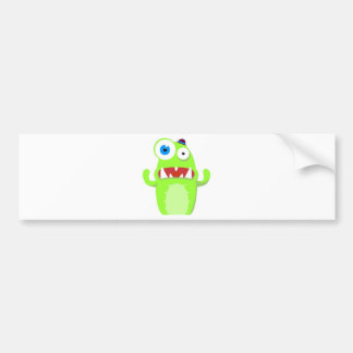 Adesivo Para Carro Monstro