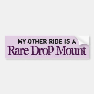 Adesivo Para Carro Montagem rara Bumpersticker da gota