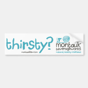 Adesivo Para Carro Montauk BeverageWorks - autocolante no vidro