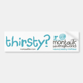 Adesivo Para Carro Montauk BeverageWorks - autocolante no vidro