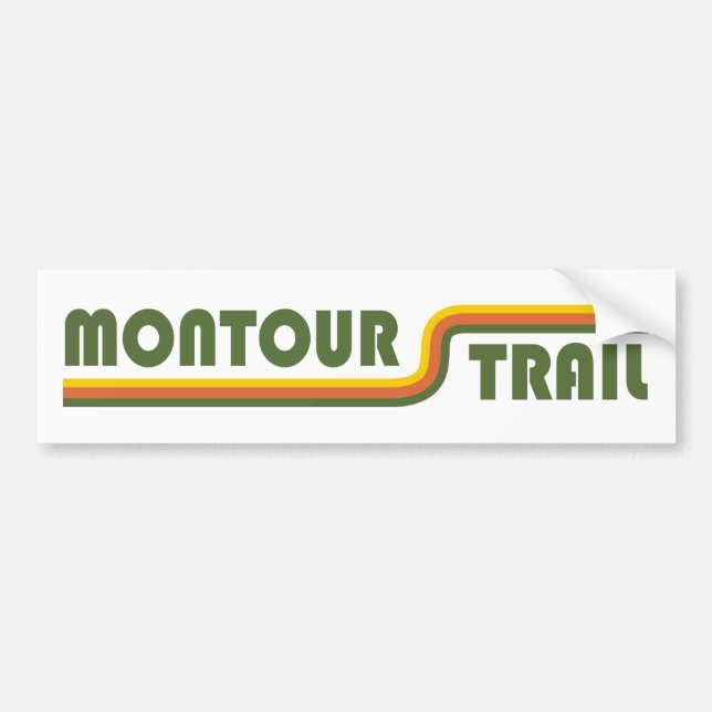Adesivo Para Carro Montour Trail (Frente)
