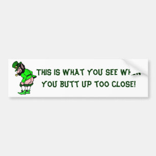 Adesivo Para Carro Mooning Leprechaun