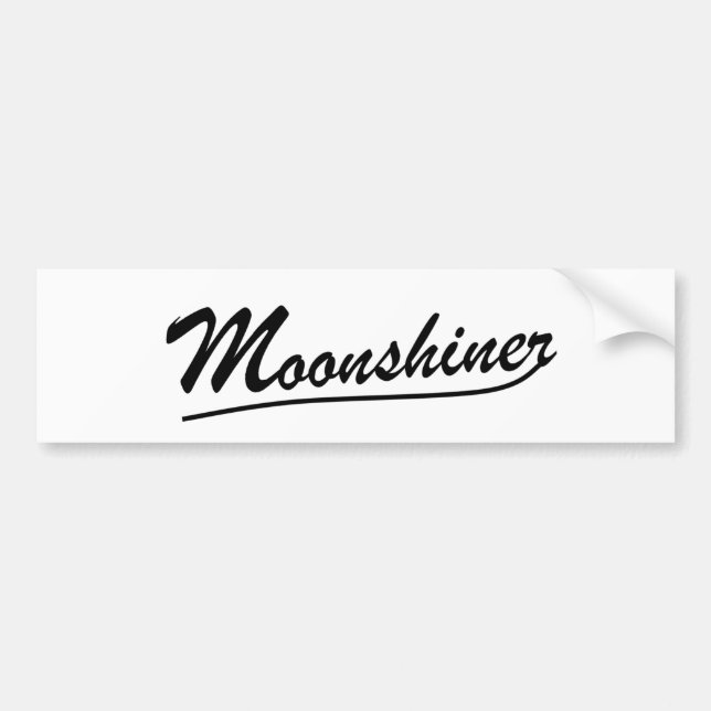Adesivo Para Carro Moonshiner (Frente)