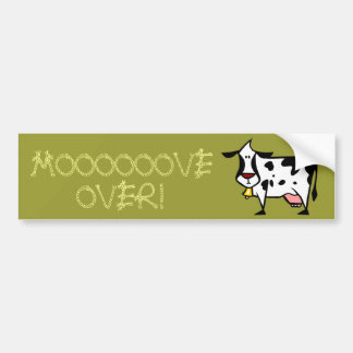 Adesivo Para Carro Moooooove sobre! Autocolante no vidro traseiro