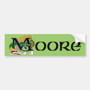 Adesivo Para Carro Moore Celtic Dragon Bumper Sticker