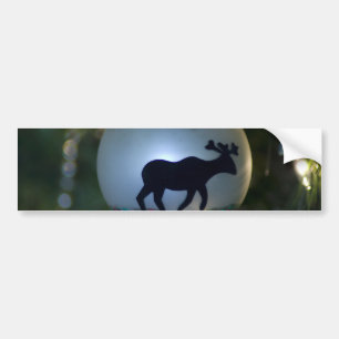Adesivo Para Carro Moose Ornament