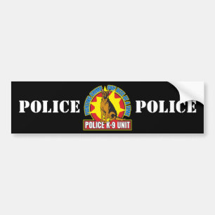 Adesivo Para Carro Mordida do german shepherd K9