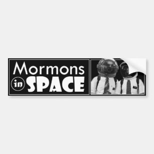 Adesivo Para Carro Mormons no espaço