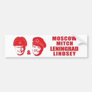 Adesivo Para Carro Moscou Mitch e Leningrado Lindsey