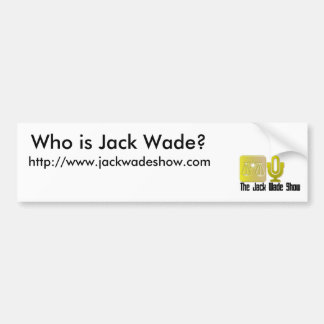 Adesivo Para Carro Mostra do passeio de Jack - o autocolante no vidro