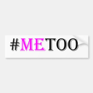 Adesivo Para Carro Movimento do #METOO para os direitos e a igualdade