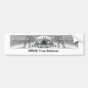 Adesivo Para Carro MRHS True Creever Bumper Sticker