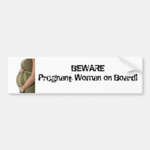 Adesivo Para Carro Mulher gravida