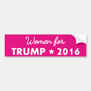 Adesivo Para Carro Mulheres para Donald Trump