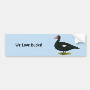 Adesivo Para Carro Muscovy Black Drake