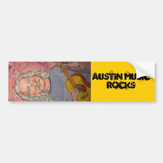Adesivo Para Carro música austin rocha (Frente)