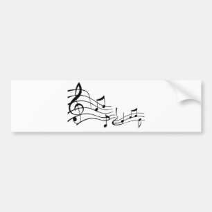 Adesivo Para Carro Música (Music)