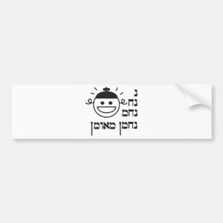 Adesivo Para Carro N Na Nach Nachma Nachman Meuman
