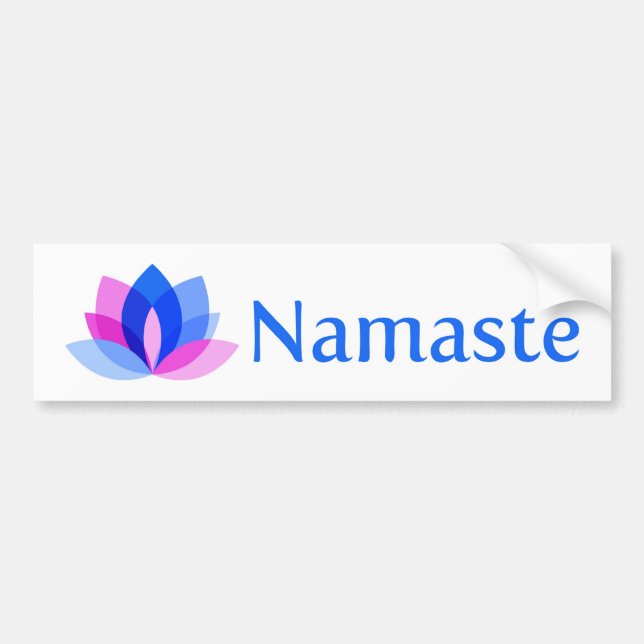 ADESIVO PARA CARRO NAMASTE (Frente)