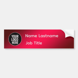 Adesivo Para Carro Name Job Title Sticker