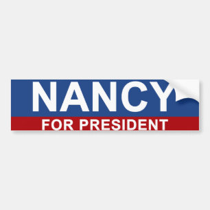 Adesivo Para Carro Nancy para o presidente